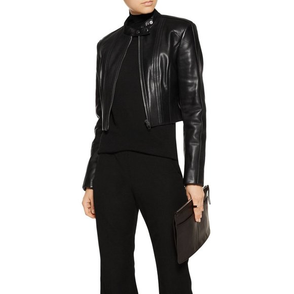 NWT Alexander Wang Leather Biker Jacket sz4